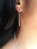 Arctic Blossoms: Icicle Fine Silver Earrings