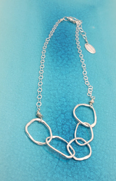 Fine Silver Multi-Link Necklace