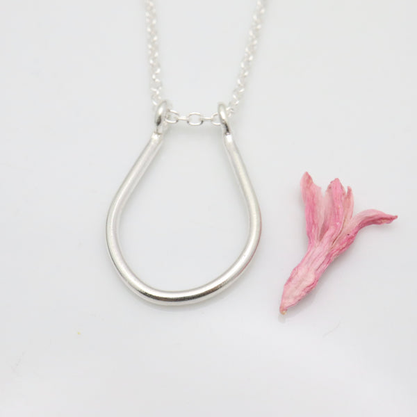 Necklace charm holder best sale ring