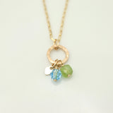 GOLD Birthstone Friendship Necklace