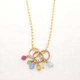 GOLD Birthstone Friendship Necklace