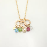 GOLD Birthstone Friendship Necklace