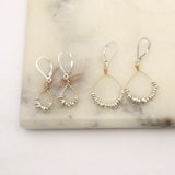 Drift Collection:  Drift Nugget Earrings