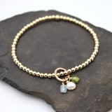 GOLD Birthstone Friendship Bracelets