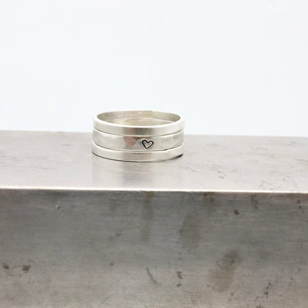 Sterling Silver 3mm Personalized Ring