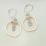 ERSA Collection:  Mid Gold Oval Hoops