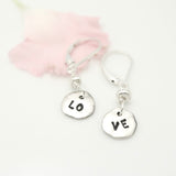 LO VE Fine Silver Earrings