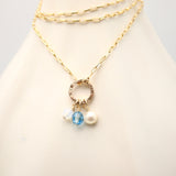 GOLD Birthstone Friendship Necklace