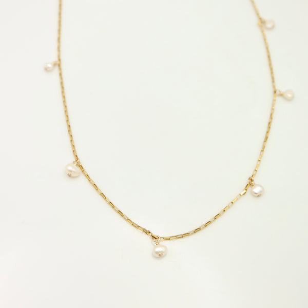 Cascade Pearl Necklace