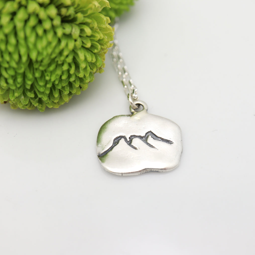 Three Sisters Mountains Necklace