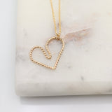 ADORE Gold Heart Necklace