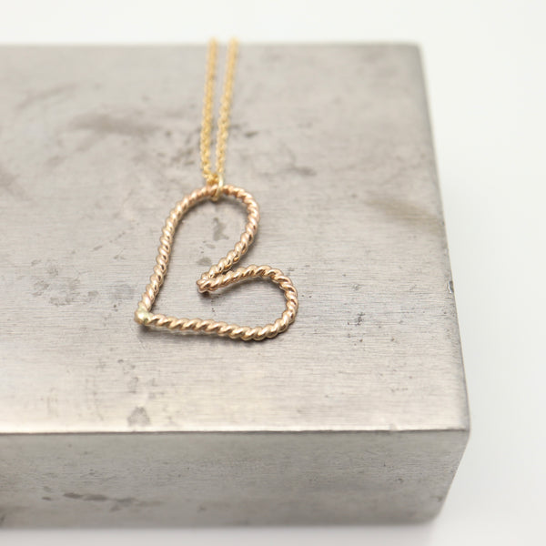 ADORE Gold Heart Necklace