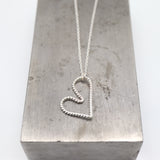 ADORE Silver Heart Necklace