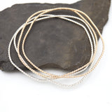 Entwined Collection:  Freeform Gold Bangle