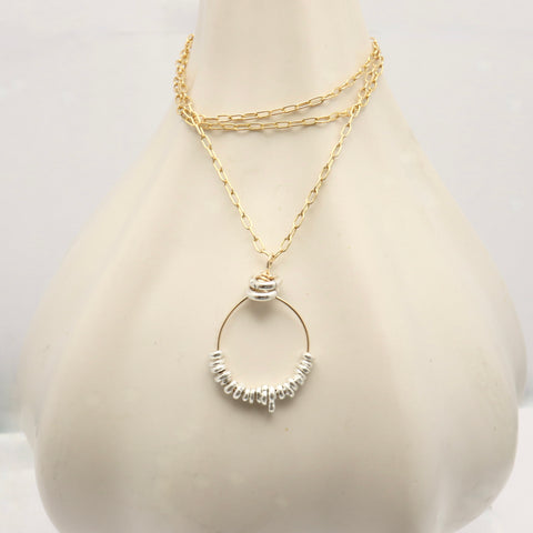 Drift Collection:  Drift Nugget Necklace