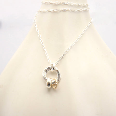 Drift Collection:  Drift Pendant Link Necklace