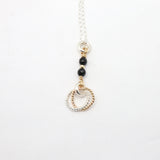 Halo Collection:  Halo Lariat Necklace - Short