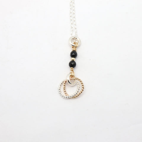 Halo Collection:  Halo Lariat Necklace - Short
