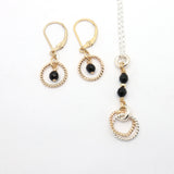 Halo Collection:  Halo Lariat Necklace - Short
