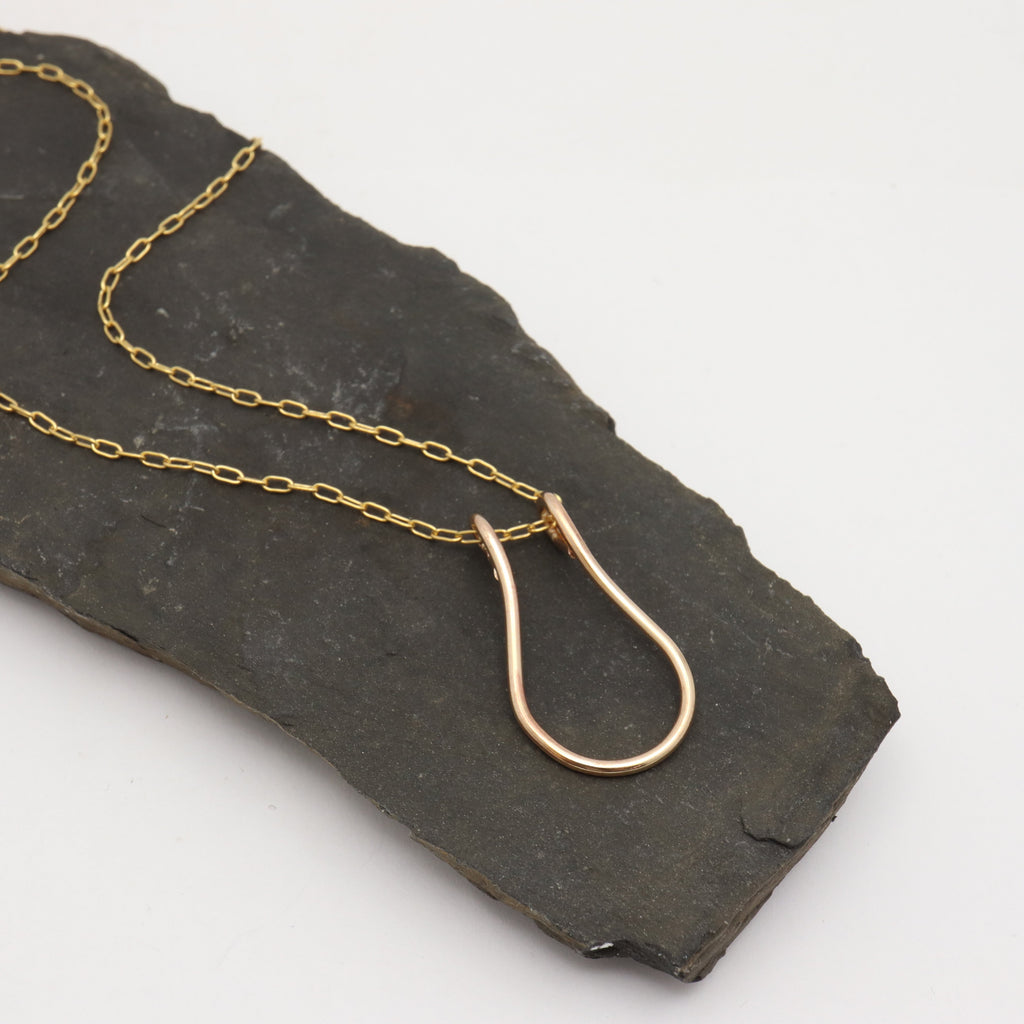 Ring Holder Necklace - All 14k Goldfill