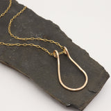 Ring Holder Necklace - All 14k Goldfill