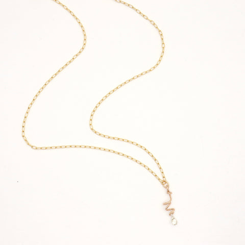 Helix Collection: Vine Necklace Gold