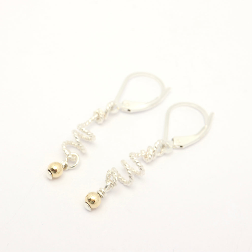 Helix Collection: Vine Earring Silver