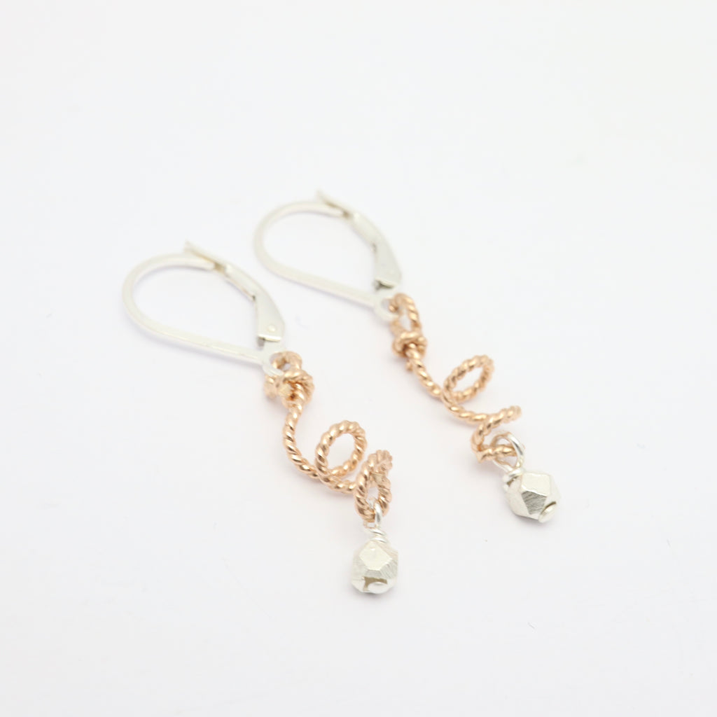 Helix Collection: Vine Earring Gold