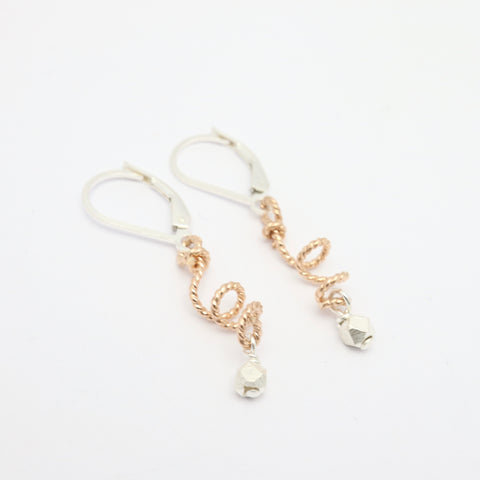 Helix Collection: Vine Earring Gold