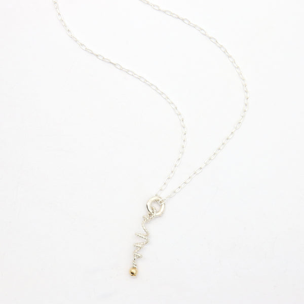 Helix Collection: Vine Necklace Silver