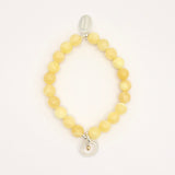 Helix Collection: Honey Jade Stretch Bracelet