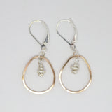 ERSA Collection:  Mid Gold Oval Hoops