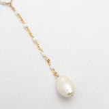 Veil Pearl Necklace - Gold