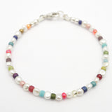 Pearl & Japanese Toho Seed Bead Bracelet