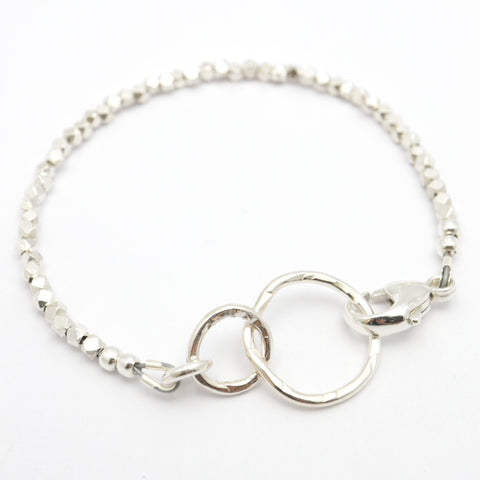 Family 2 Linked Bracelet - Silver Links