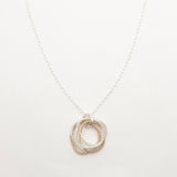 5 Decades Mixed Metal Necklace