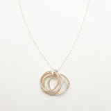 6 Decades Mixed Metal Necklace