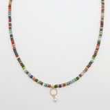 Multicolour Japanese Toho Seed Bead Necklace