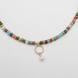 Multicolour Japanese Toho Seed Bead Necklace
