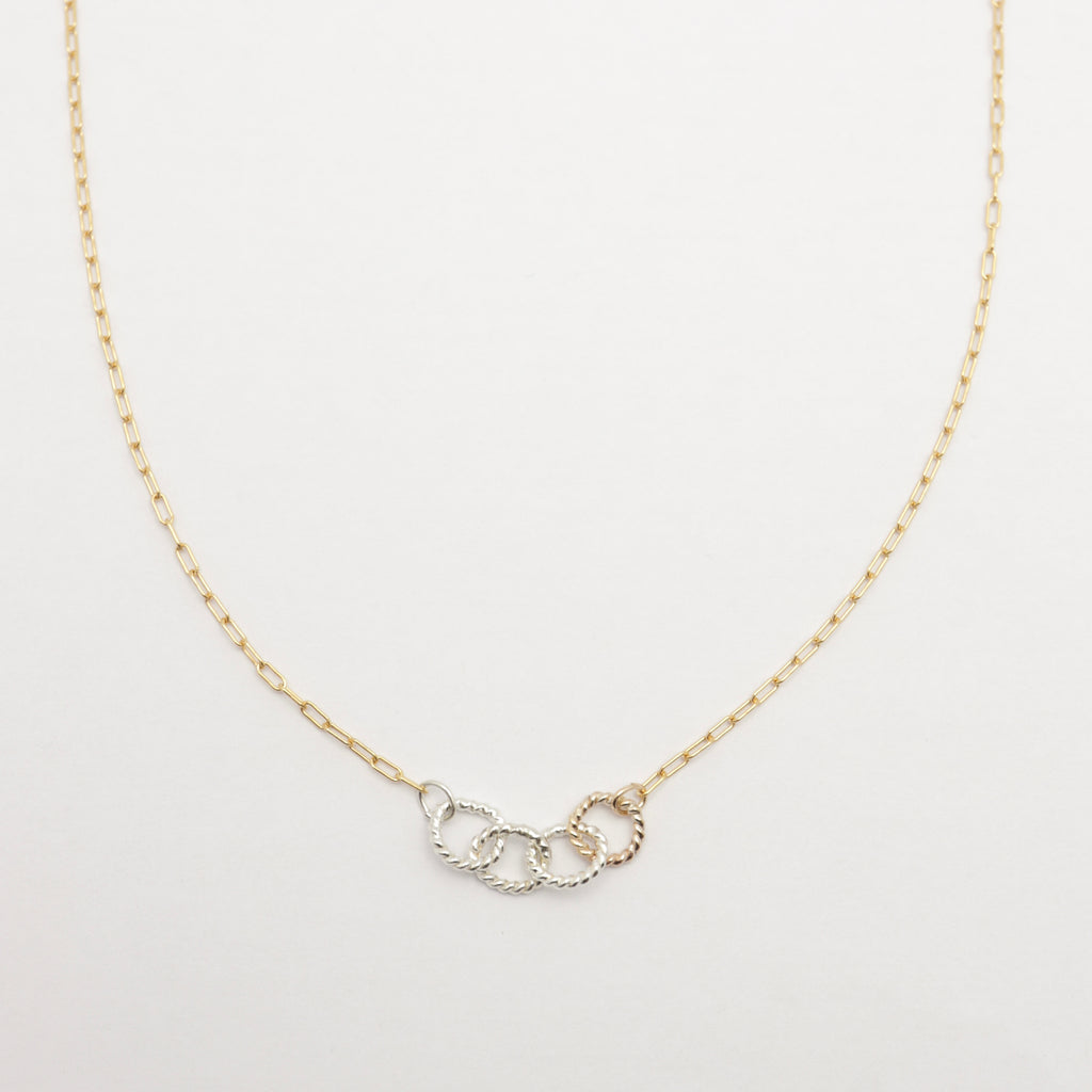 Gather Collection: Together Necklace Gold