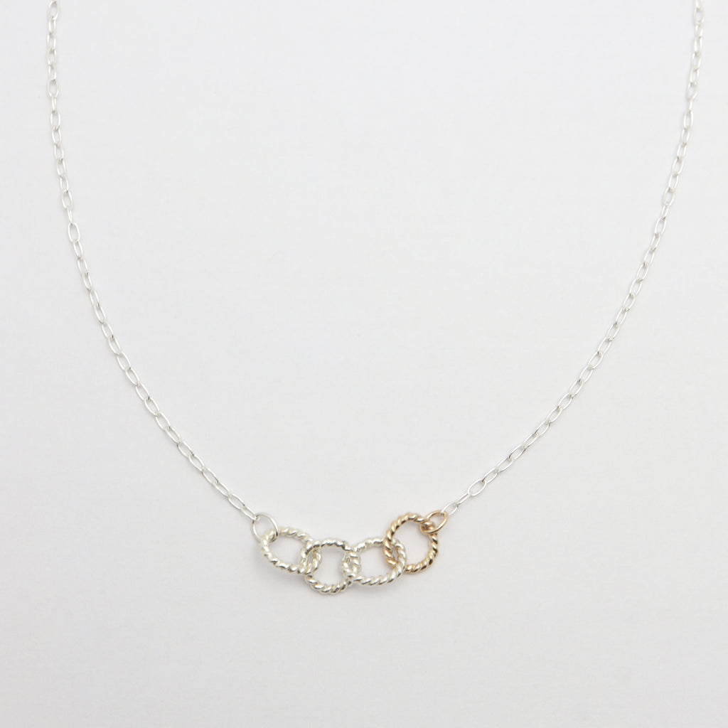 Gather Collection: Together Necklace Silver