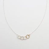 Gather Collection: Together Necklace Silver