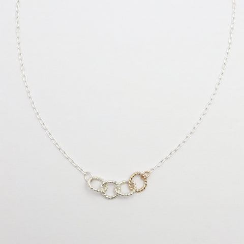 Gather Collection: Together Necklace Silver