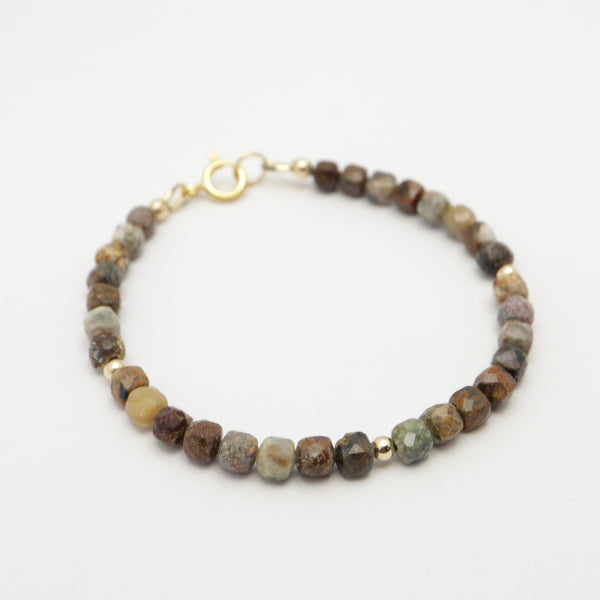 Gather Collection: Pietersite Beaded Bracelet