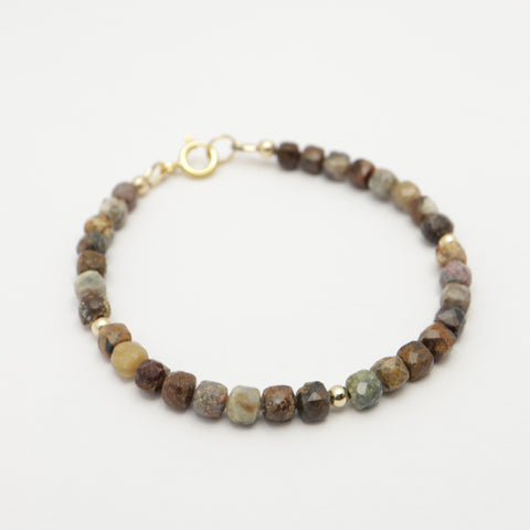 Gather Collection: Pietersite Beaded Bracelet