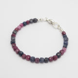 Genuine Sapphire Semi-Precious Stone Bracelet