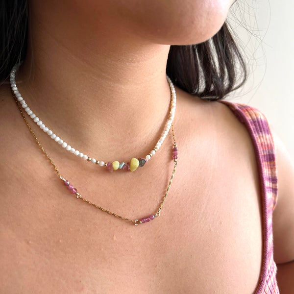 Cascade Cluster Necklace
