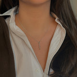 Helix Collection: Vine Necklace Silver