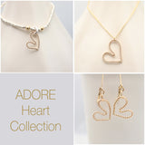 ADORE Gold Heart Earrings
