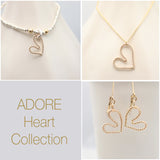 ADORE Gold Heart Necklace